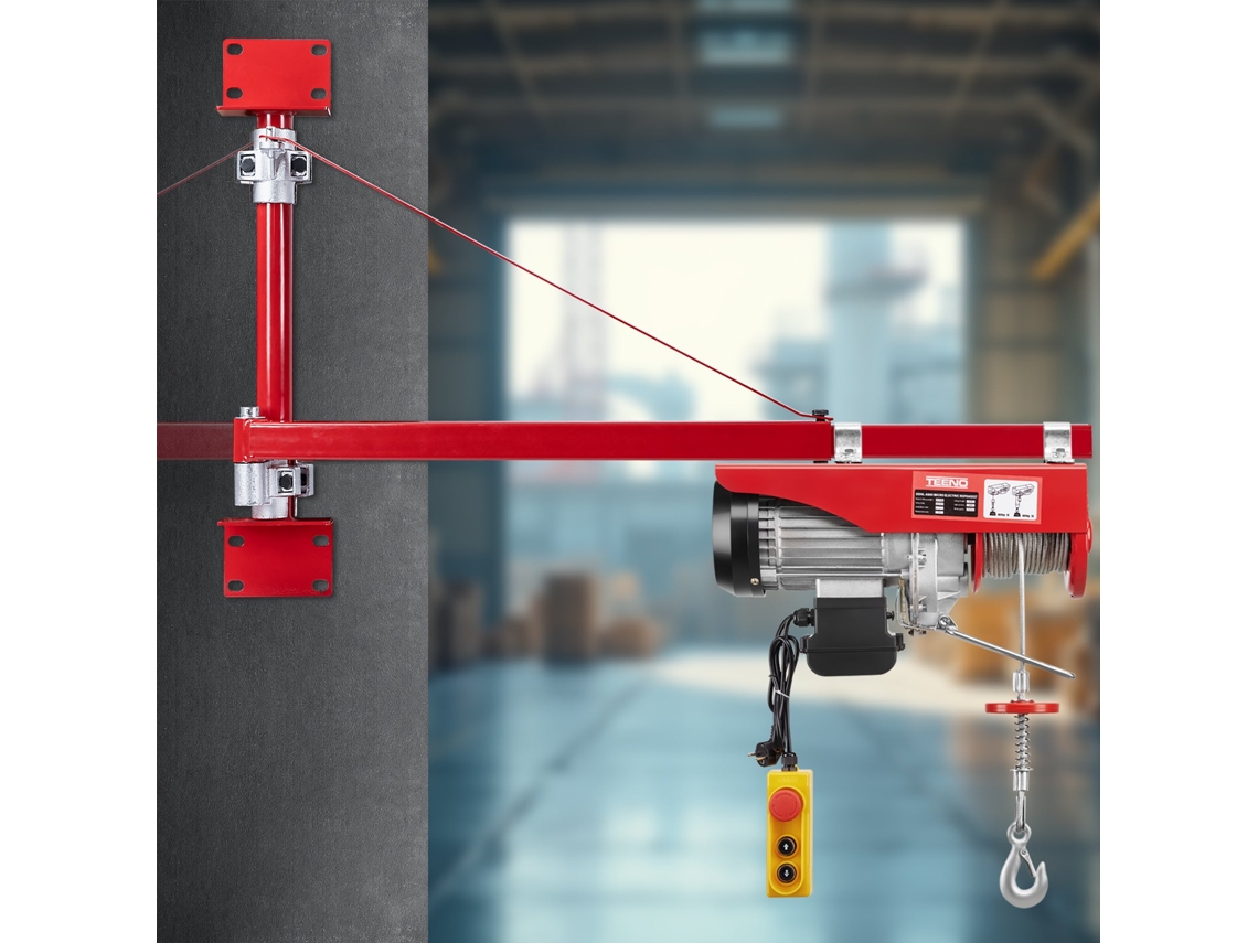 Braço De Suporte De Talha Eléctrica, Capacidade De Carga 200-800 Kg, Braço De Elevação De Andaime 180°