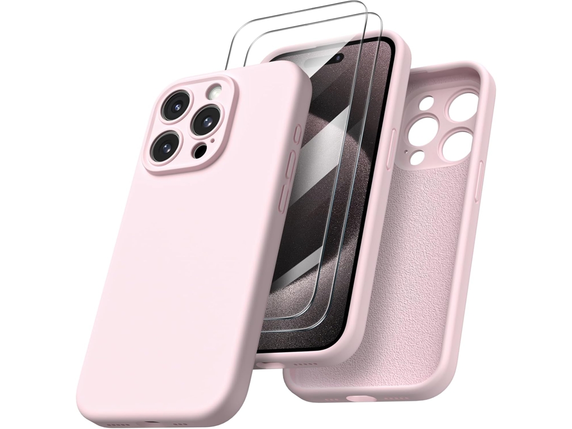 Película De Ecrã Proteção Para Iphone 15 Pro Hongwe. Silicone