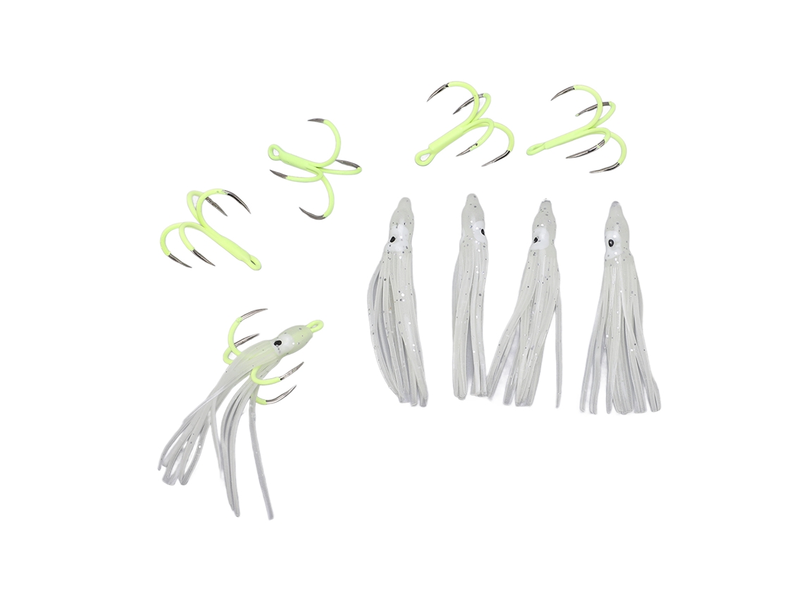 Anzóis de Pesca Luminosos Cuttlefish 5set 18