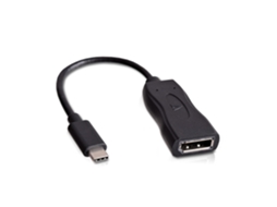Cabo Adaptador V7 V7UCDP-BLK-1E USB C DisplayPort 1.2 Preto
