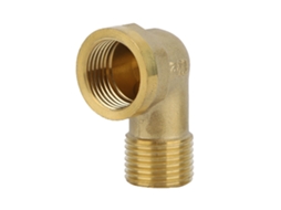 Adaptador Cotovelo Rosca Fêmea Latão G1/2 5pcs