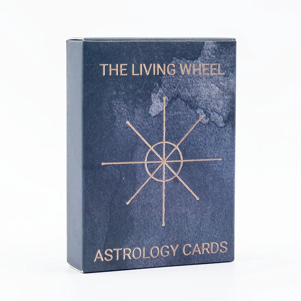 Cartas De Astrologia Roda Da Vida (55 Cartas) - 8,8 X 6,3 Cm - Cartas De Mesa