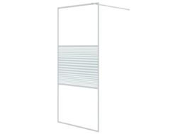 Shower Wall, Shower Walls Vidaxl Branco Vidro (90 X 195 Cm)
