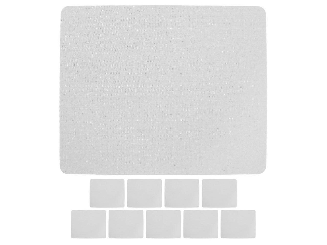 Conjunto De 10 Mouse Pads Para Sublimação Doméstica, Mouse Pads Para Mesa De Escritório, Mouse Pads Para Jogos Com Sublimação Olysi Shop
