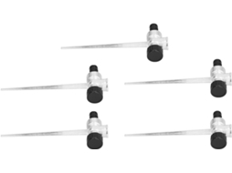 Conjunto De 5 Peças Conectores Metal Duráveis Para Irrigadores