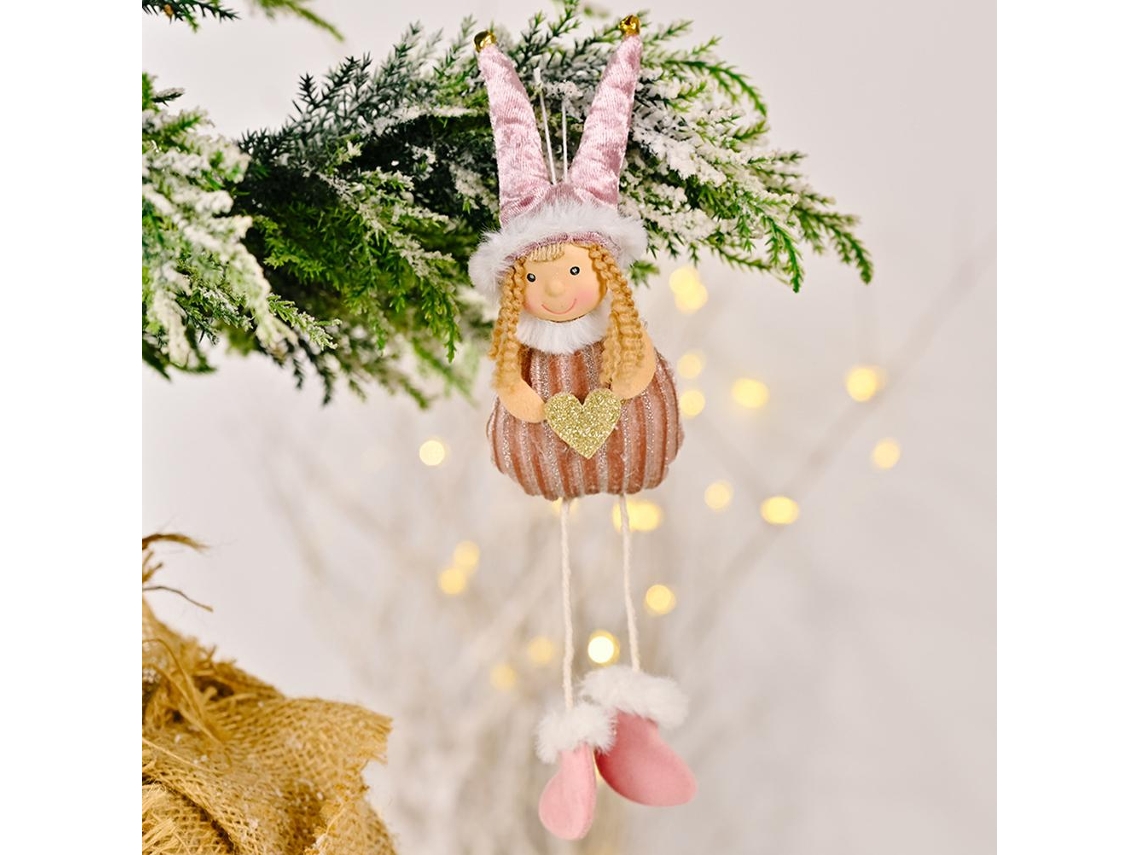 Suporte de Natal com Pendente de Coração e Menina LAXISCREED