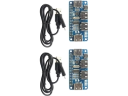 Módulo De Expansão Usb Para Uart Compacto Adiciona 4 Portas