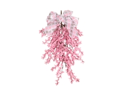 Laxiscreed Buquê Artifical Pink Winter Jasmine Para Decoração De Primavera E Verão, Casamentos E Festas