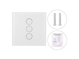 Interruptor de cortina inteligente com Wi-Fi (controle por voz, compatível com dispositivos Amazon)