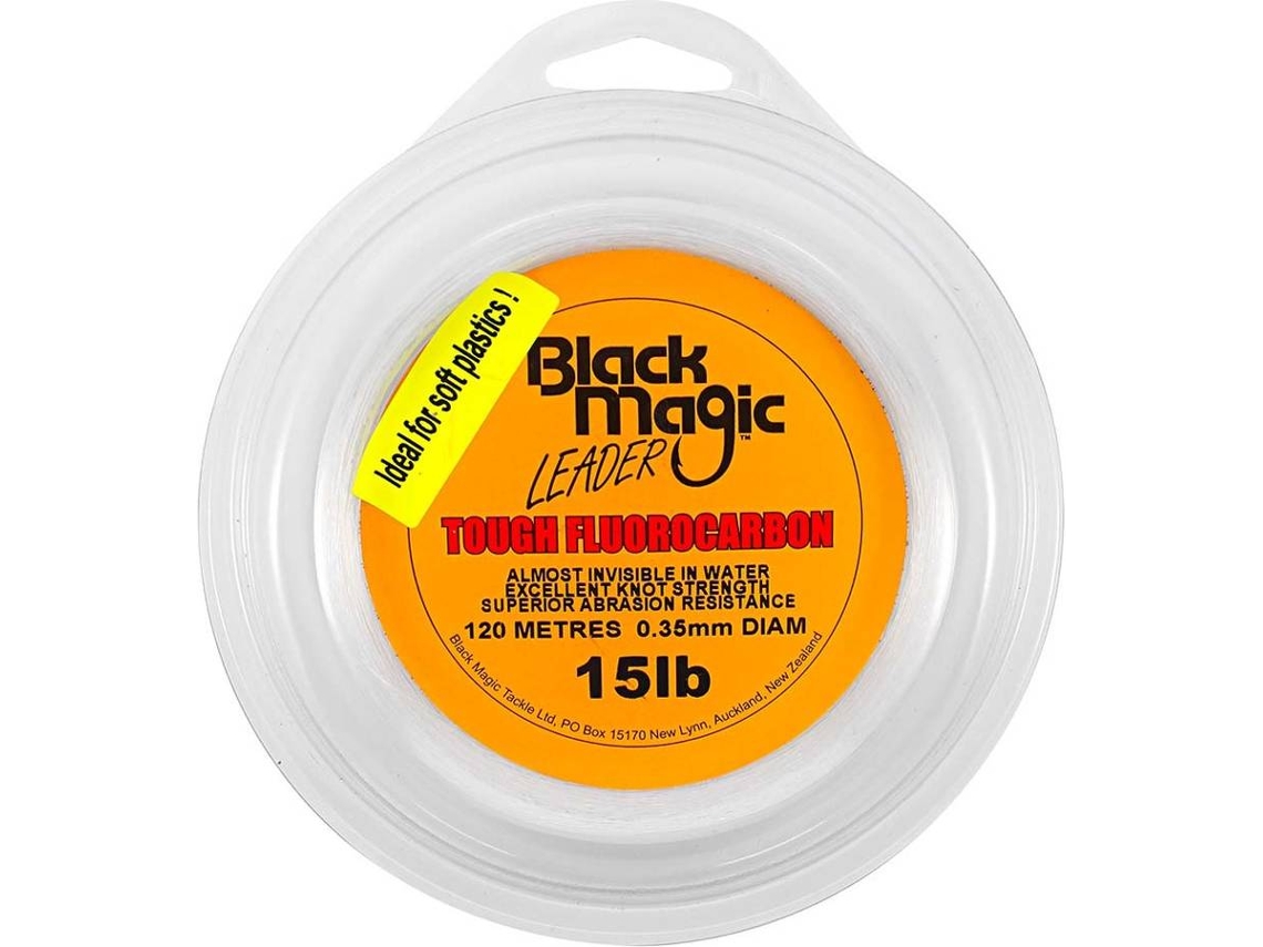 Linha de Pesca de fluorcarbono BLACK MAGIC Tough Fluorocarbon (0.350 mm - 0,40 mm)
