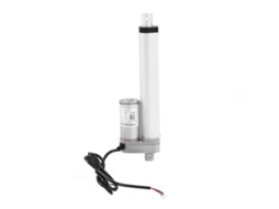 Atuador Linear Elétrico 12v 750n Curso 150mm Motor Suporte Inox Silencioso