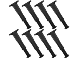 Doitool Conjunto De 8 Pés Suporte Ajustáveis Para Móveis, Pés De Cama Telescópicos Resistentes