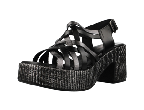 Sapatos De Mulher Porronet Tecido Preto (37)
