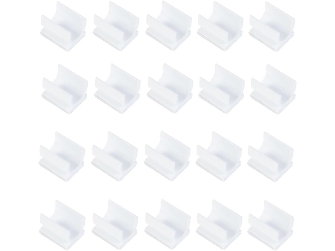 Clips Adesivos Transparentes Para Quadro Branco Jojofuny, 125 Unidades, Compactos, Para Material Escolar, Porta Canetas