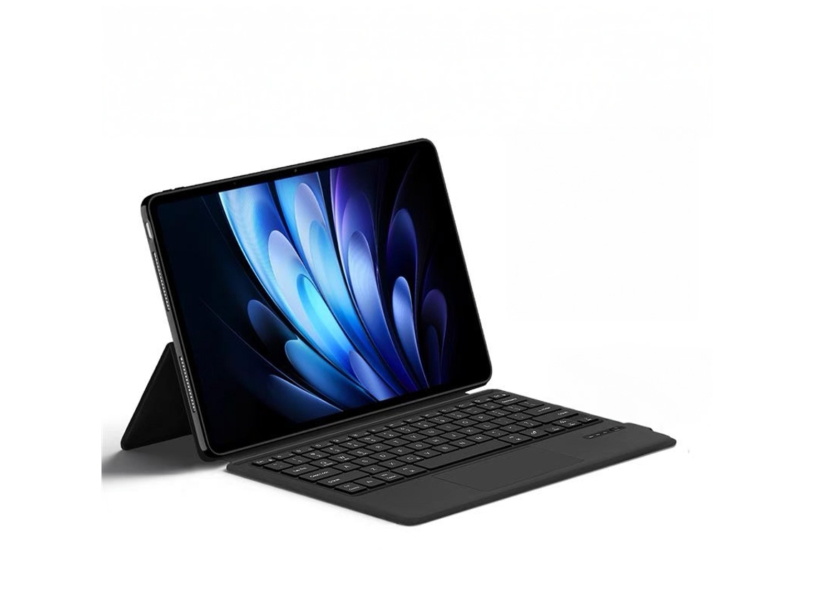 Capa Com Teclado Bluetooth Iqoopad5 (12,1 Polegadas) (preta) teclado Magnético Dividido Com Retroiluminação