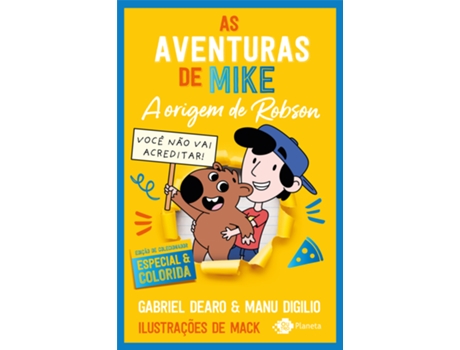 Livro As Aventuras De Mike 4 A Origem De Robson Edição De Colecionador De Gabriel Dearo (português Do Brasil)