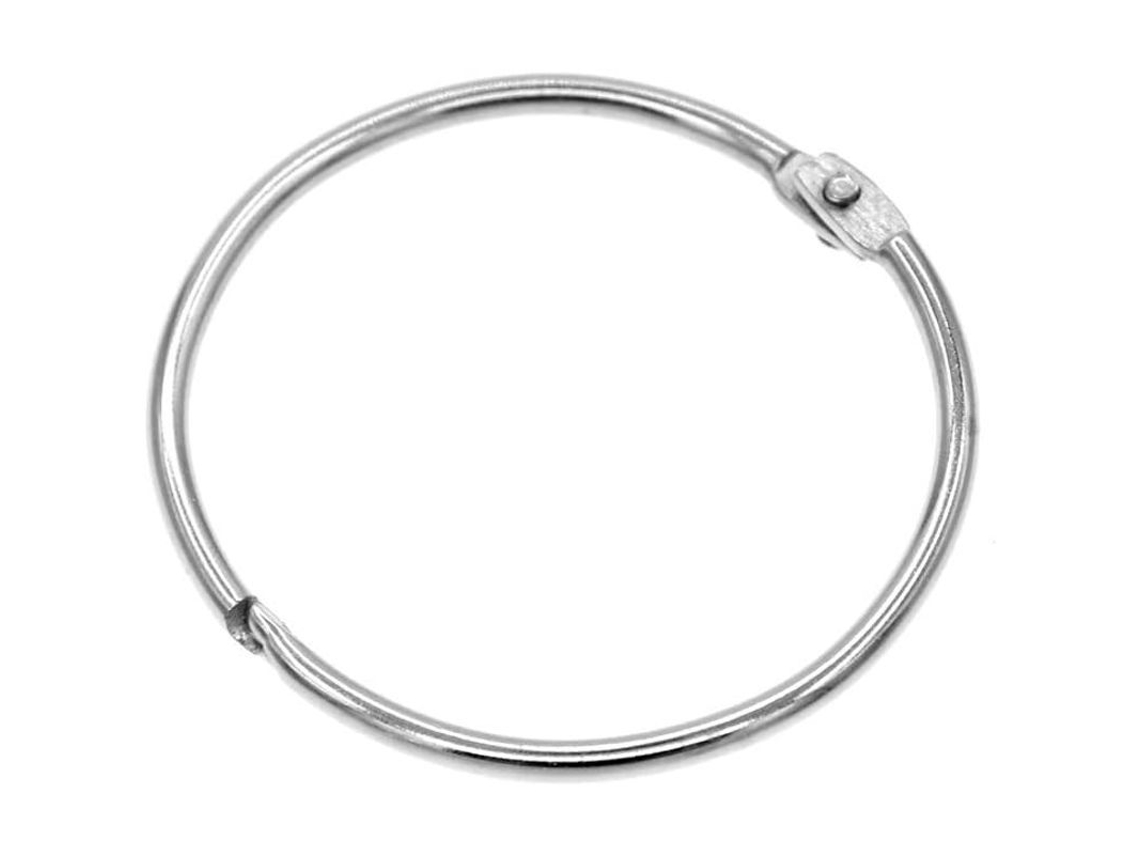 2026 anéis de Cortina de Banho Linjou de Metal Prateado, 20 Unidades, 50 Mm, Resistente À Corrosão, Deslizamento Suave