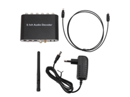 Decodificador Audio Digital LAXISCREED 5.1 Bluetooth 5.0