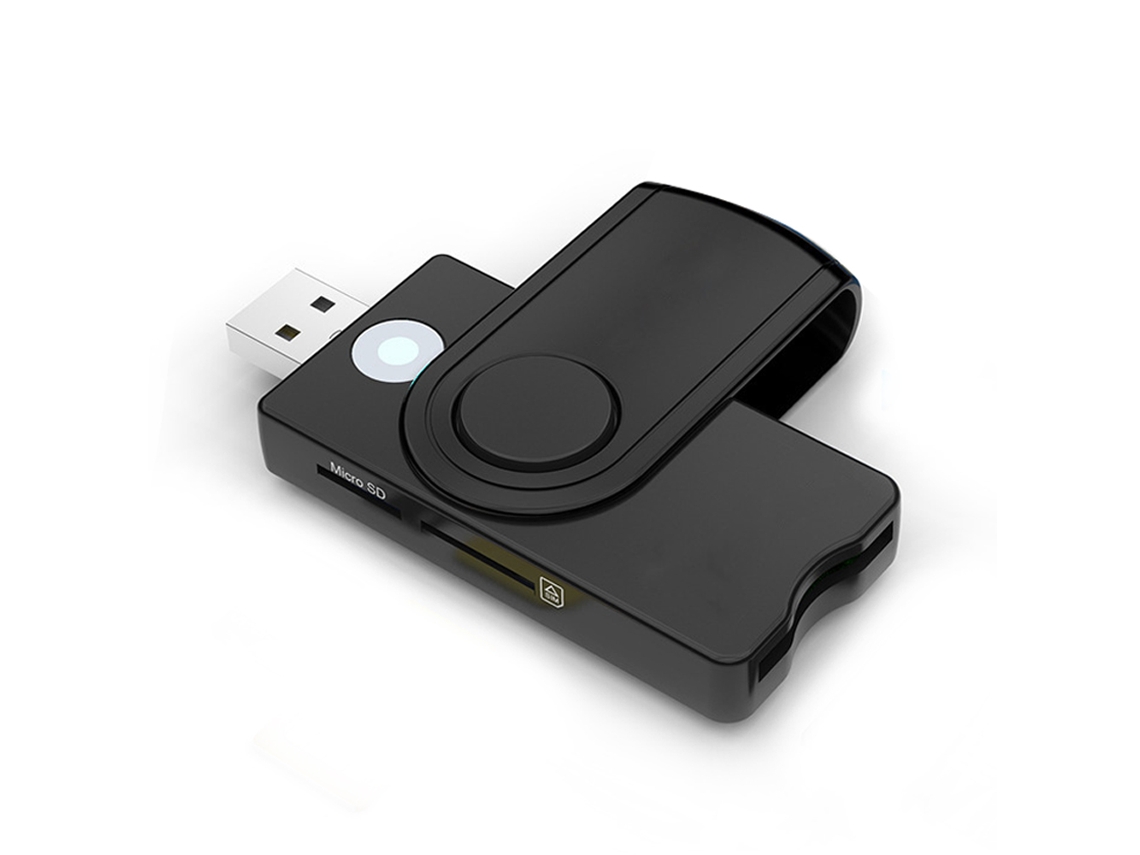 Uthai Para Windows 7 8 10 Linux Os, Leitor De Cartão Sim Usb, Para Cartão Bancário Ic/id Emv Sd Tf Mmc Leitor De Cartão Usb Ccid Aquaforge
