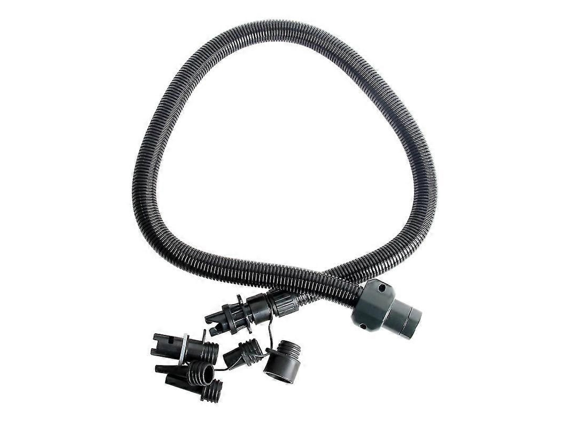 Mangueira Para Bomba De Ar Elétrica, Ht-782, 110 Cm, Plástico, Preto, 5 Bicos