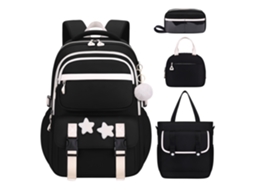 Kit Mochila Infantil Completo Com Lancheira, Bolsa E Estojo Escolar