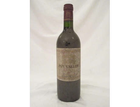 Vinho Tinto PUY VALLON 1990 (75 cl - 1 unidade)