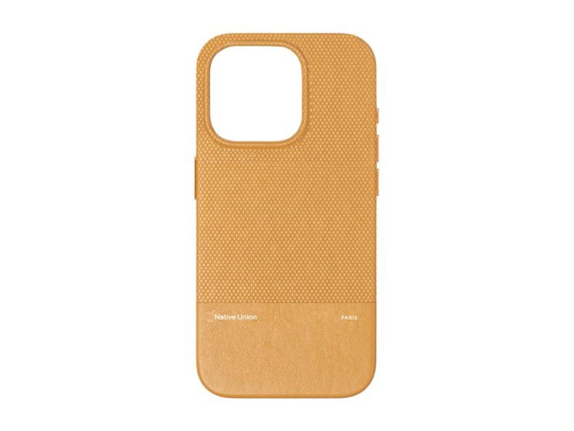 Capa Protetora Classic Magsafe para iPhone 16 Pro NATIVE UNION Amarelo