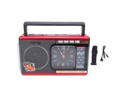 Altifalante Bluetooth LAXISCREED Rádio Am Fm Sw Portátil