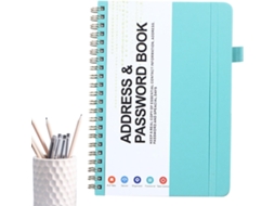 Livro Senhas, Agenda Com Abas Alfabéticas, Bloco Notas Organizador De Senhas Endereços, Pequenos Livros