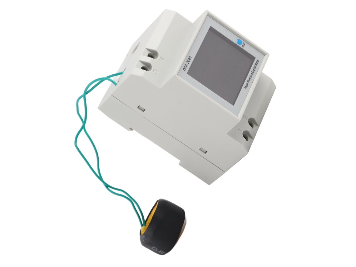 Laxiscreed Medidor De Tensão, Corrente E Potência Ac Com Tela Lcd Para Uso Multifuncional