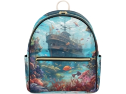 Mochila Tropicallife com estampa de barco subaquático