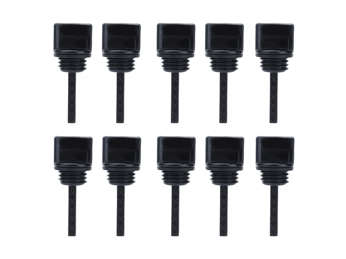 10pçs Vara De Medição De Óleo Abs Para Motor A Gasolina Gx160/168f/2kw Acessório De Reposição