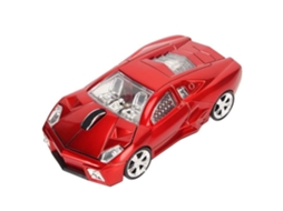 HURRISE Wire Mouse Sports Car Shape Wire Computer Mouse Mouse Óptico para Jogos de Computador