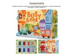 (estilo 4) Livro De Atividades Para Bebês, Ideal Para Jogos Educativos Na Primeira Infância, Um Livro Silencioso Com Adesivos.