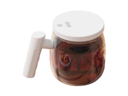 Copo Elétrico 400ml Usb com Motor Silencioso, Prático para Cozinha e Bar.