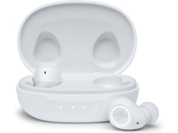 Auriculares Bluetooth True Wireless JBL Free II (Outlet Grade A - In Ear - Microfone - Branco)