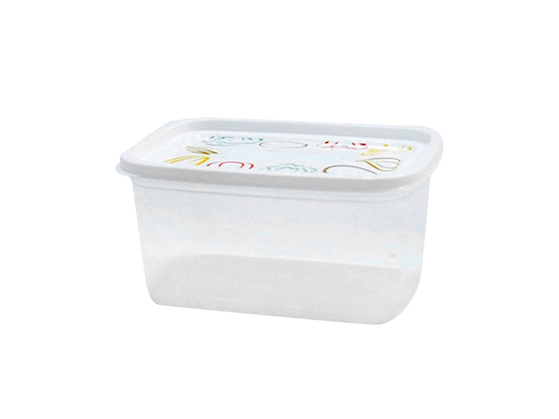 3 caixas de armazenamento para geladeira 400ml S/MARCA