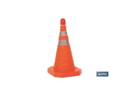 Cono plegable s/luz 50 cms