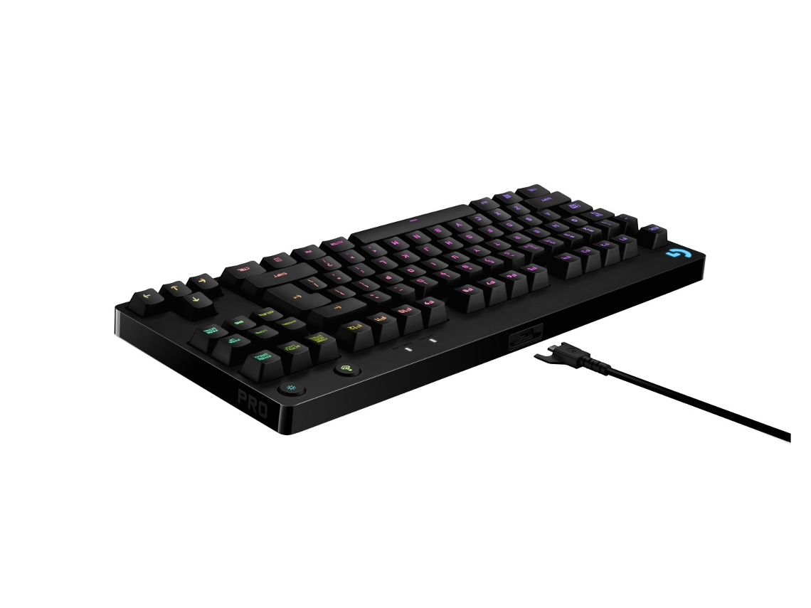 Teclado italiano LOGITECH gPro USB Qwerty preto