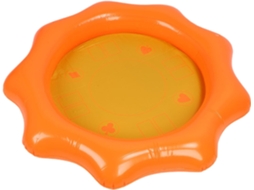 Mesa Inflável em Formato de Girassol para Piscina Bandeja Flutuante para Copos e Bebidas SFUSHOS