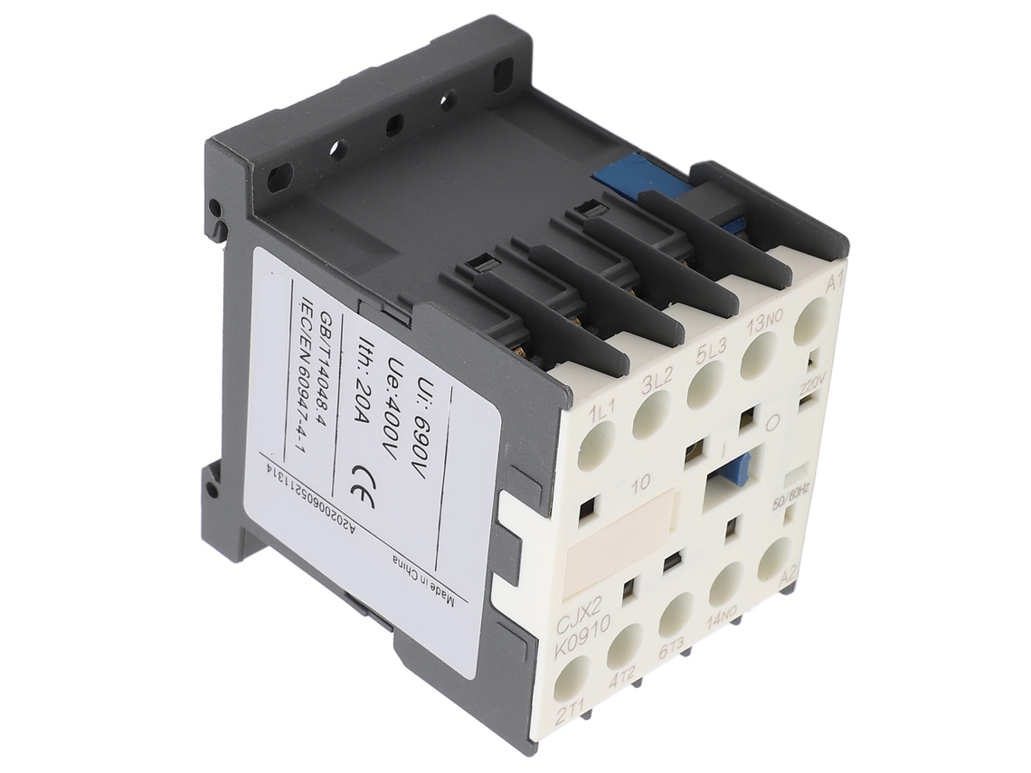 Laxiscreed Contactor De Alta Capacidade, 3 Fases, Contatos De Prata Grossa Para Distribuição De Energia