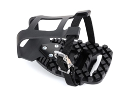 Yuru adaptadores de Pedal para Bike Indoor com Clips de Dedo Ajustáveis Compatíveis com Peloton Bike e Bike+ 1 Par