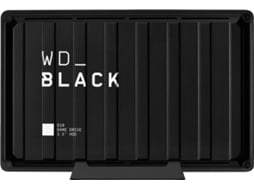 Disco Externo WD_Black D10 Game Drive (Preto - 8 TB - USB 3.2)