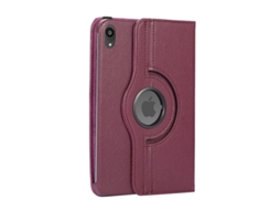 Capa Com Teclado Bluetooth Compatível Com Ipad 7/8/9 10.2, Giratória 360°, Suporte Integrado, Cor Roxo
