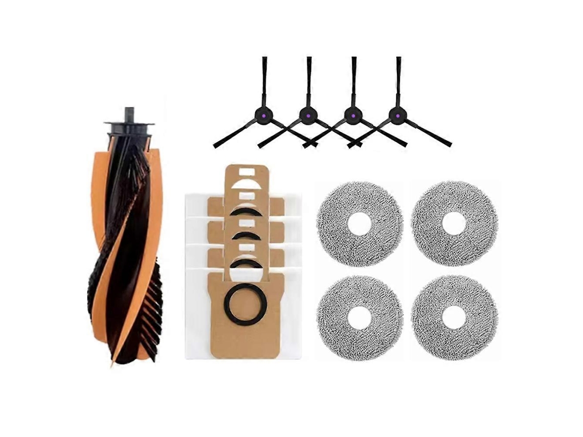 13pcs For P20 Pro/ T5 Pro Robot Vacuum Cleaner Parts Main Side Brush Mop Cloth Dust Bag Replacement