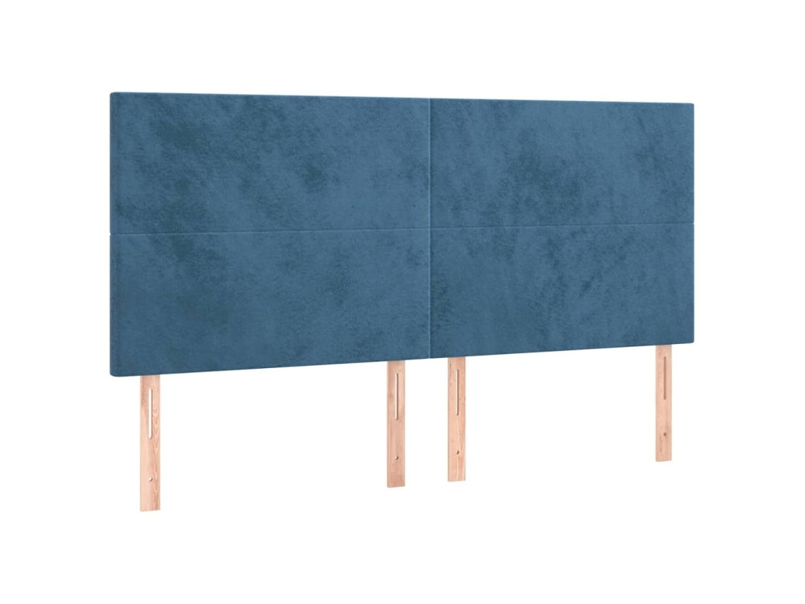 Headboard, Headboards Vidaxl Azul Veludo (180 Cm)