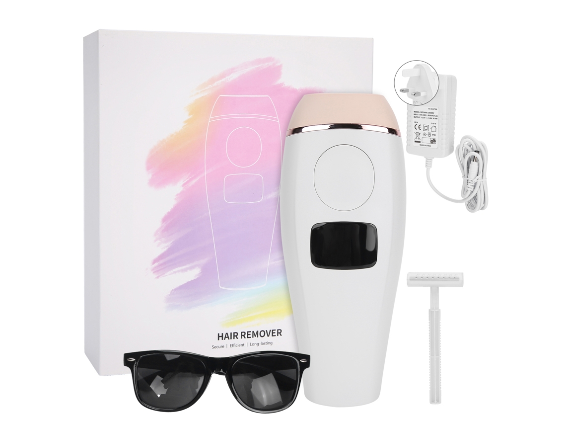 Depilador Elétrico IPL com 990.000 Flashes para Uso Doméstico