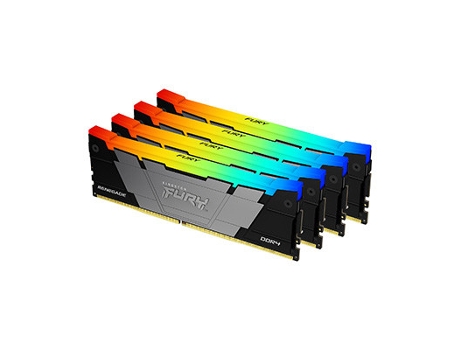 KINGSTON TECHNOLOGY Fury Renegade Módulo de memória Rgb 32 Gb 4 X 8 Gb Ddr4