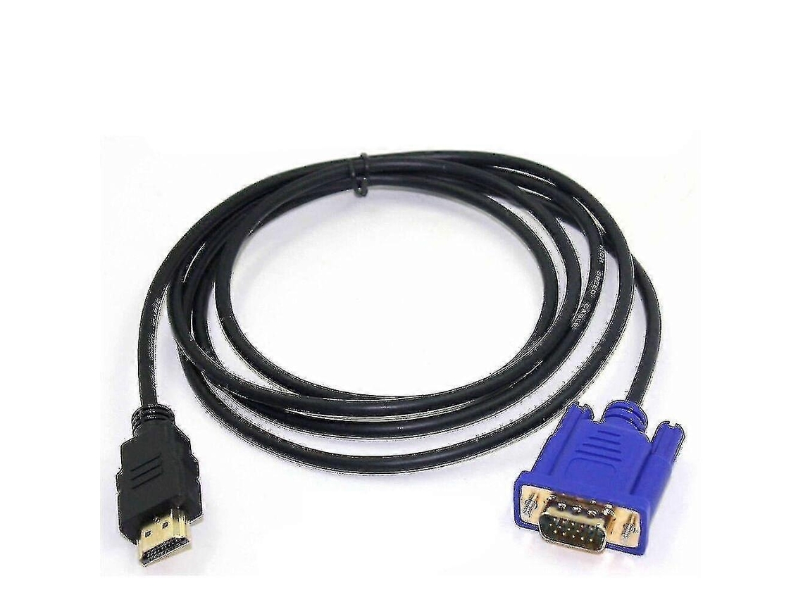 Cabo HDMI para VGA Lurelia, 1080p, 1,5 m, preto