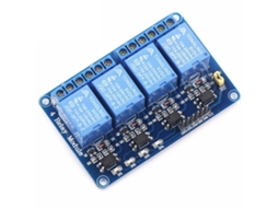 Relé De 4 Canais (projeto De Placa Azul Com Isolamento Por Optoacoplador)